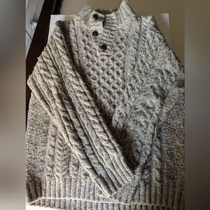 LL Bean Fisherman's Sweater